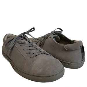 Kenneth Cole Kam Suede Sneaker Gray Size 12